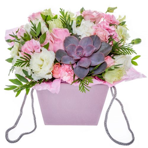 Цветы в коробке «Лесная феерия»