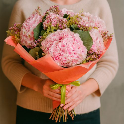 Букет «Розовый нектар»