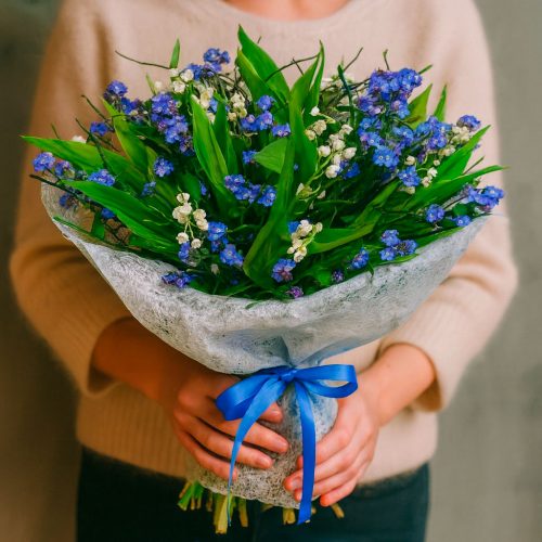 Букет цветов «Ночная серенада»