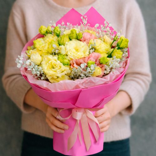 Флористический букет «Летнее Сияние»