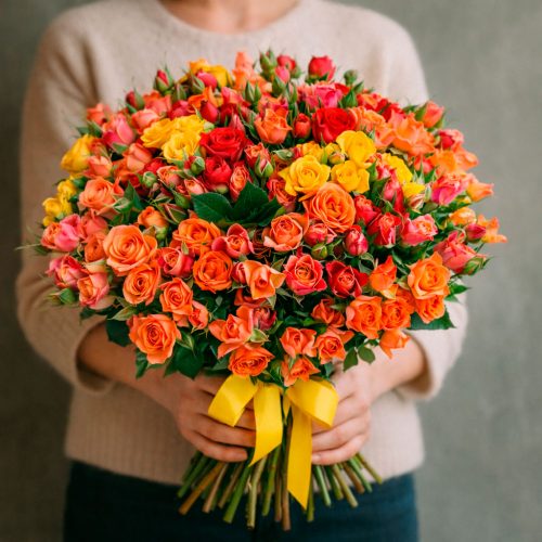 Сочный букет «Солнечный микс»