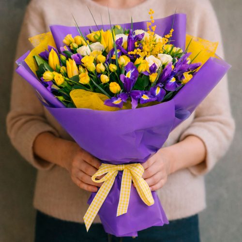 Цветочный букет «Морской бриз»