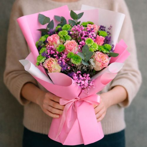 Цветочный букет «Вечерний шарм»